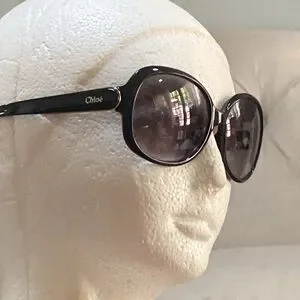Chloe oversized sunglasses ?️ CE6 11S 011 59 16 135 vintage made in Italy black Chloe | Accessories | Chloe Oversized Sunglasses Ce6 1s 11  main image 2